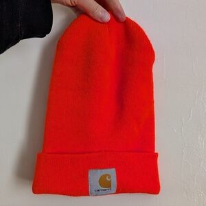 Orange Carhartt Beanie